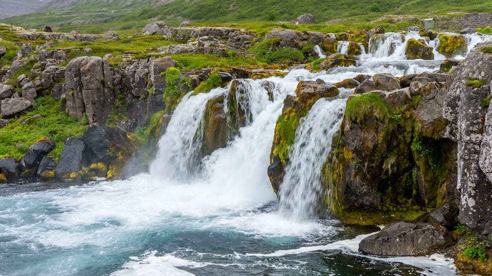 Dynjandi Waterfall, Iceland